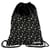 Sac piscine Fleurs 45 CM Noir
