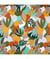 Tissu coton enduit fleuri de 160 cm de largeur Multicolore vendu par 50 cm