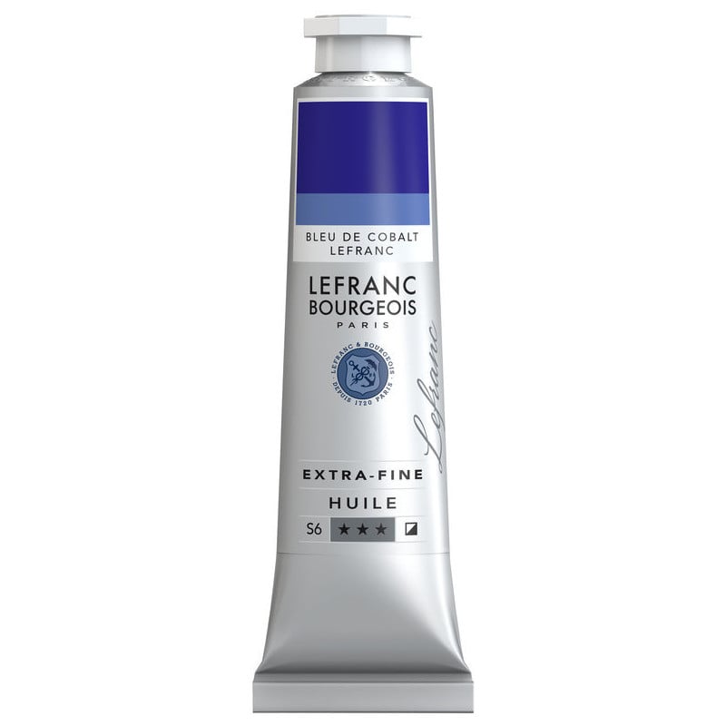 Peinture à l'huile - Extra-fine - Bleu de cobalt Lefranc - 479 - Lefranc Bourgeois - 40ml