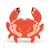 Figurine Crabe en bois - Tender Leaf Toys
