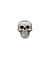 Carte de 2 boutons Tête de mort 18mm - Prym Gris