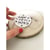 Set 3 badges personnalisables 6 cm - Artemio