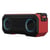 Enceinte Bluetooth Waterproof X8 Lumineuse 12H Autonomie 3000mAh 8W Clair Rouge YONIS