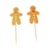 Cupcake Toppers Bonshommes Pain d'Epices (x12)