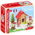 La cabane du Pere Noël - Jeu de construction - 60 pieces - Jeujura