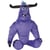 Peluche disney monstres et cie et monstres academy : tylor tuskmon 35 cm - licence disney - nicotoy