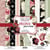 10 papiers scrapbooking 20 x 20 cm FABRIKA DECORU PEONY PASSION