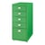 Caisson de bureau armoire meuble de rangement à roulettes avec 5 tiroirs