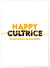 Affiche Happy cultrice | A3 : 29,7x42cm