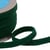 Double cordon fils 10mm vert bouteille au mètre