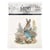 Lot de 6 papiers de riz assorties 14,8 cm Itd Collection LAPIN FLEUR OEUF 119