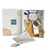 Doudou attache sucette abeille Pollen en coton BIO - 17 cm