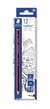 Staedtler Lot de 12 110-3B Crayons à papier Noir