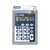 Blister calculatrice bleue 10 chiffres grandes touches