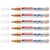 Lot de 6 marqueurs peinture acrylique permanent pointe moyenne 2-3 mm - EDDING - Or Précieux