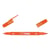 Feutre double pointe 0,8 et 0,3 mm - TOMBOW - Orange - TwinTone