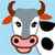 LUC - Kit canevas Soudan Vache 25x25cm