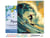 Peinture par Numéro Figured'Art avec Cadre - Surfeuse professionnelle - Kit de Loisir Créatif DIY Numéro d'Art Complet - 40x50cm toile tendue sur châssis