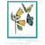 Tampons transparents et pochoir A5 - Fleur et papillons - 8 clear stamps - Sizzix