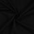 Tissu Jersey Scuba aspect Modal uni Noir