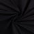 Tissu Coton satiné uni Noir
