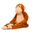 Singe en peluche lesté 0,5 kg