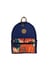 Sac à dos M - Bleu avec pochette à motif - Lisbonne - 20L - EASYOU