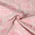 Tissu Coton imprimé Arty Sharma fleuris sur fond Beige clair