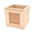 Pot crayons en bois avec cadre photo