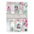 5 papiers scrapbooking 21 x 29.7 cm ITD Collection SHABBY CHIC FOR SPRING