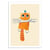 Affiche 30x40 cm - Fat cat, little bird - Jay Fleck