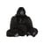 Hansa Peluche Geante Gorille Assis 110 cm H - Hansa Peluches Géantes - Noir