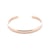 Bracelet cuivre Forme jonc arrondi Petit modèle - Omsaé
