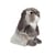 Peluche - Peluche Lapin bélier gris - 18 cm