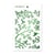 Pochoir plastique souple réutilisable 24 x 14.5 cm Ciao Bella THREE BIRDS 14