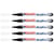Lot de 5 marqueurs peinture acrylique pointe fine 1-2 mm - EDDING - Noir