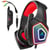 Casque Audio Gaming RGB 3.5mm Son Immersif Confort Maximal 2.2m Noir Rouge Noir + Rouge YONIS