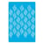 Pochoir plastique souple réutilisable 18,5 x 14,5 cm Fabrika Decoru DECORATION 212