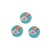 Lot de 6 boutons 2 trous enfant nuage