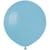 10 Ballons Bleu pastel Mat Ø48cm