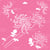 Pochoir plastique souple réutilisable 30 x 30 cm Fabrika Decoru CHRYSANTHEME 026