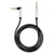 Avizar Câble Audio Jack 3.5 mm Mâle-Mâle Auxiliaire Embout coudé à 90° 1m Noir