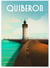 Affiche ville Quiberon | A3 : 29,7x42cm