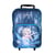 Sac à dos à roulettes bleu La Reine des Neiges  1 compartiment - Bagtrotter