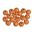 Perle en bois Orange Ronde Ø 8 mm 82 pièces