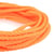 Bobine 50m Cordon damier polyester 5mm rouge fluo