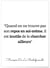 Affiche citation François de la Rochefoucauld 'Quand on ne trouve pas...' | A3 : 29,7x42cm