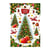 1 feuille de papier de riz 22.5 x 32 cm découpage collage PAPER DESIGNS NOEL DECORATION SAPIN CADEAU 0158