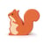 Figurine Ecureuil en bois - Tender Leaf Toys