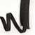 Bobine 15m Ruban chevron métal Noir
